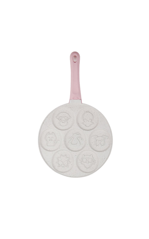 Pink Animal Characters Pancake Pan