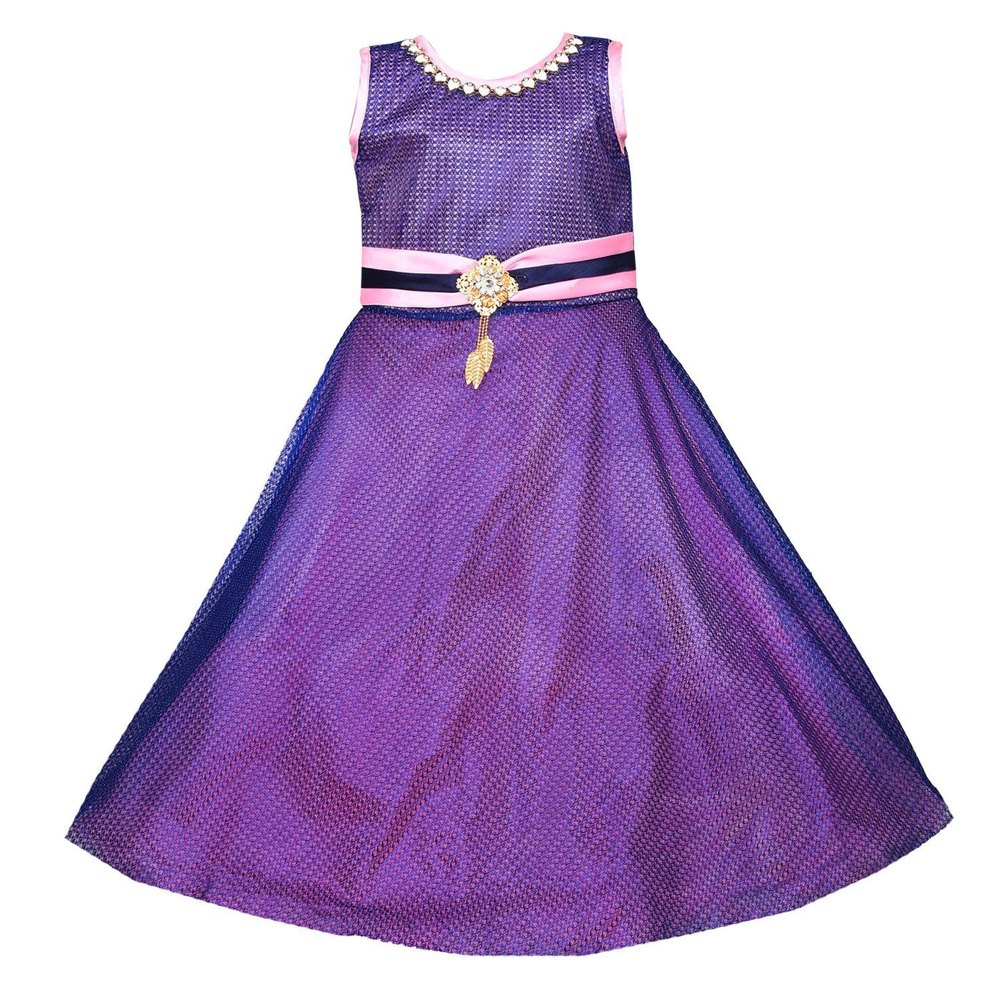 Girls Party Wear Long Dress Gown 