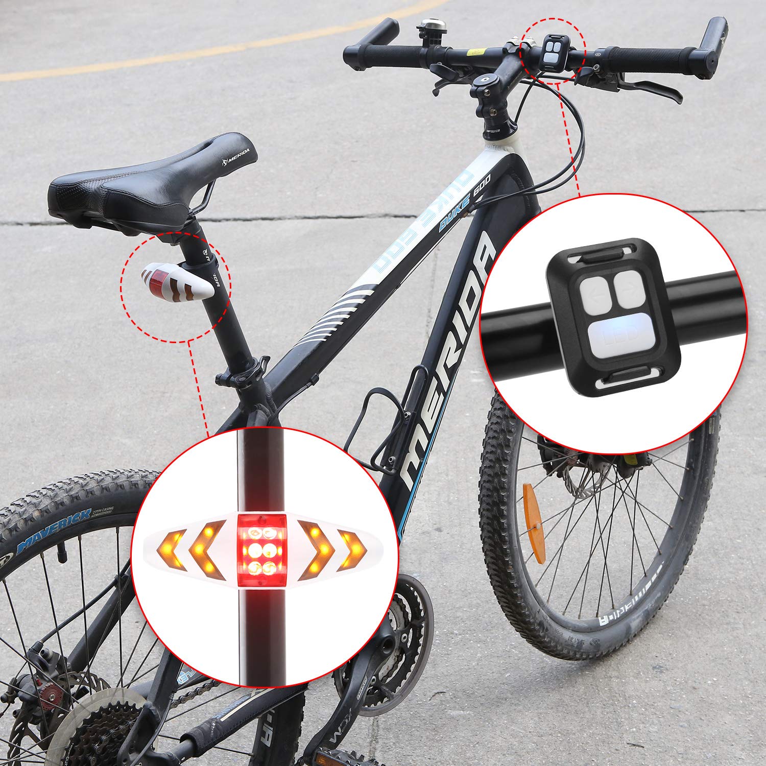 bicycle warning lights