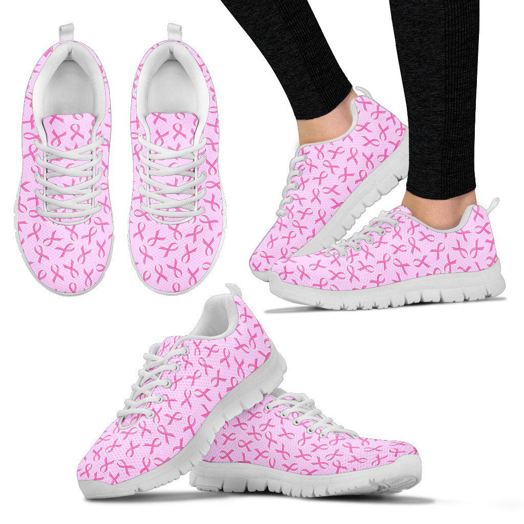 breast cancer awareness tennis shoes