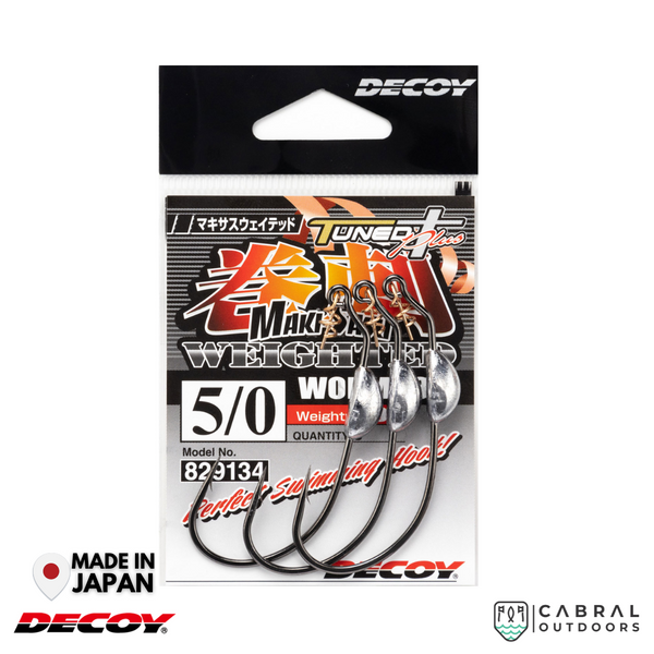 BKK Titan Diver+ Worm Hook, Size: 6/0-8/0, Cabral Outdoors