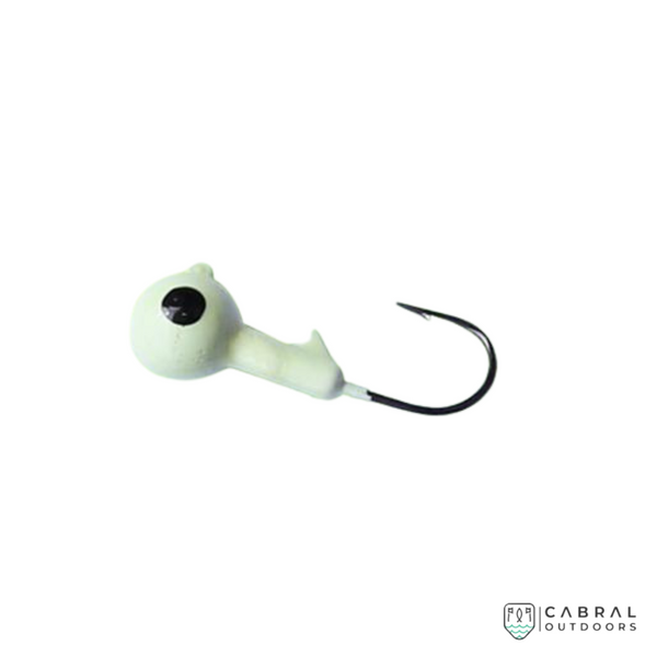 Lucana Jigheads, Size: 2/0-5/0, 3pcs/pk, Cabral Outdoors