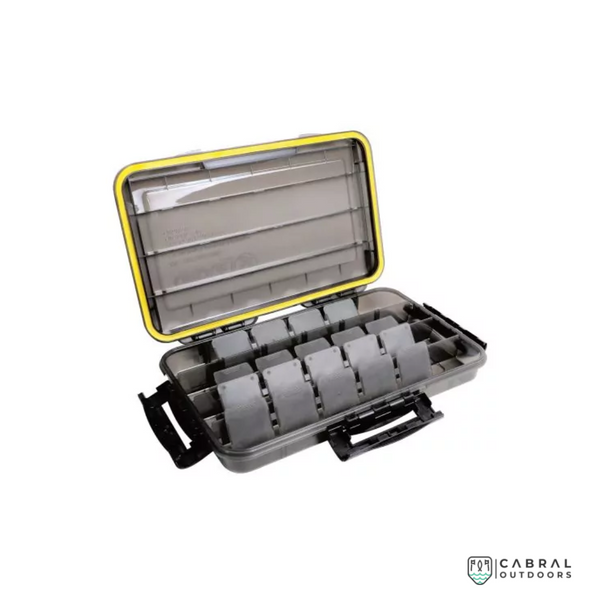 14 Compartments Double Sided Plastic Fishing Tackle Box