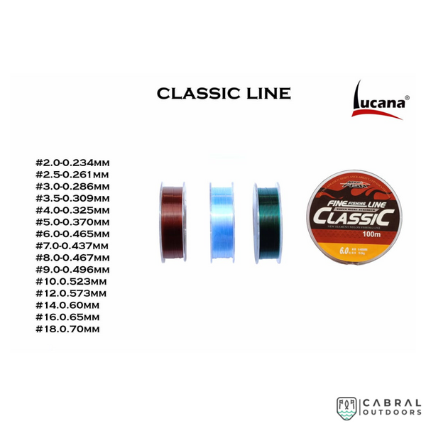 90 Degree Beginners Multipurpose Stretchable Nylon Monofilament Fishing  Lines for Bass Fishing, Mix Colours (135, 0.60 MM): Buy Online at Best  Price in UAE 