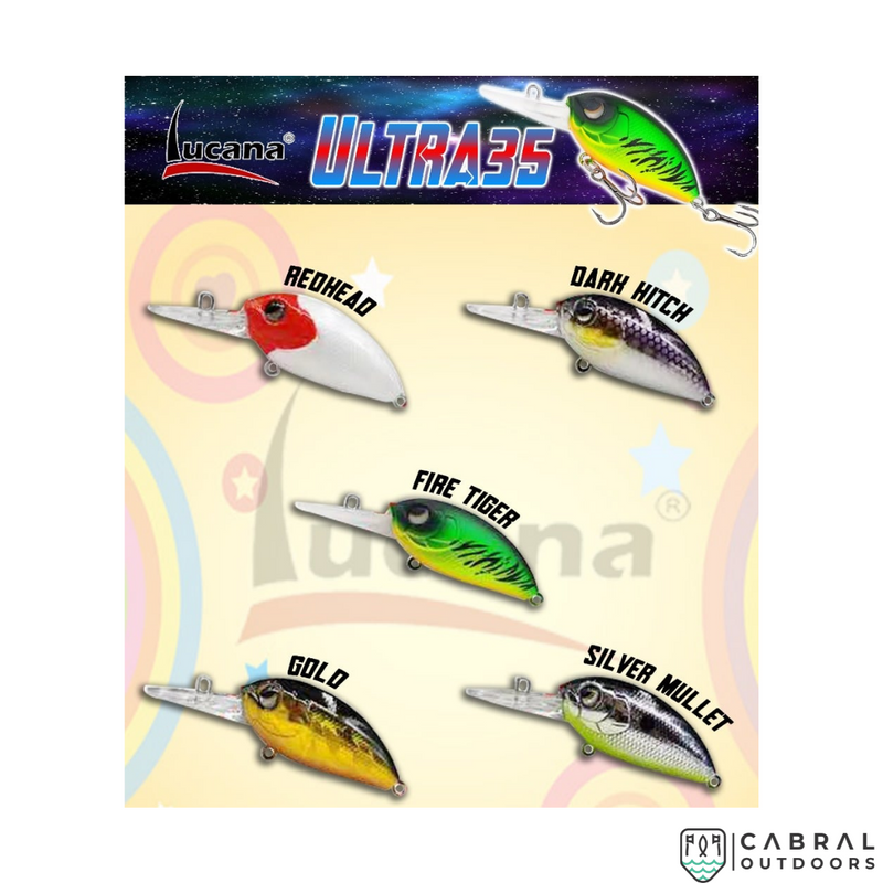 Lucana Capri Sinking Lures, 5 Cm, 4 Gm