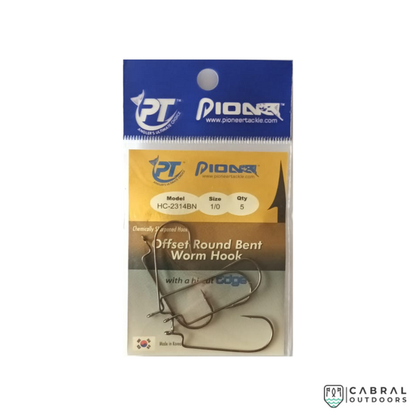 Pioneer Ichiban Mutsu Hi-Cut Edge Hooks, Size: 1/0-5/0, Cabral Outdoors