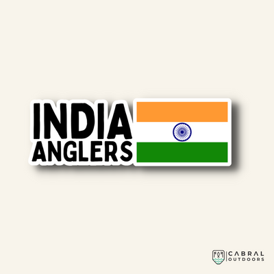 India Anglers Sticker, Cabral Outdoors