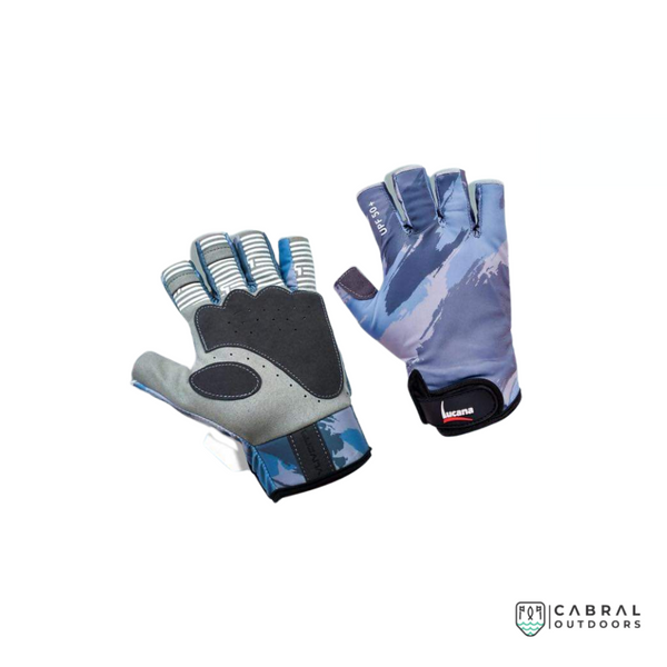 Lucana 3 Fingerless Fishing Gloves, Cabral Outdoors