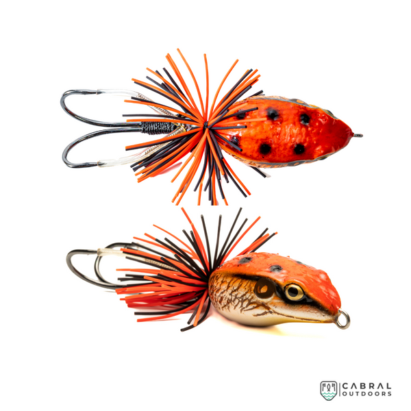 Lures Factory Mega Frox Bib Bob Series Frog Topwater Lures, 3 Inch , 7.5  Cm, 26 Gm, Floating, मछली पकड़ने का चारा, फिशिंग ल्यूर - Fishermanshub  Retail, Mapusa