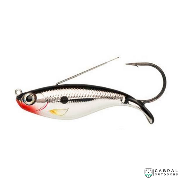 6cm Storm Smash Shad Hard Body Fishing Lure - Orange Fire UV