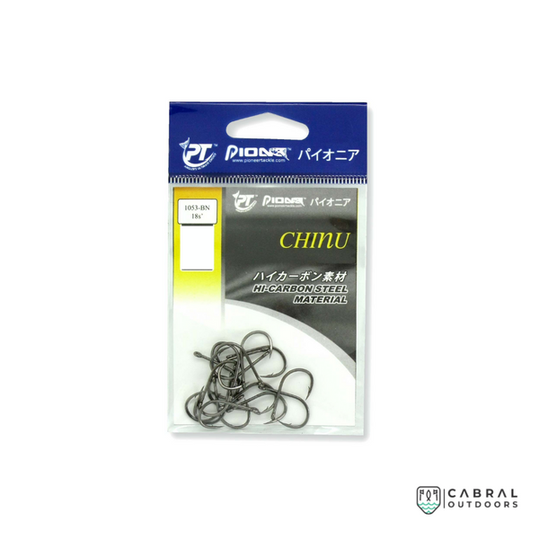 Owner Chinu with Eye Hook 50355, Size: 3-3/0