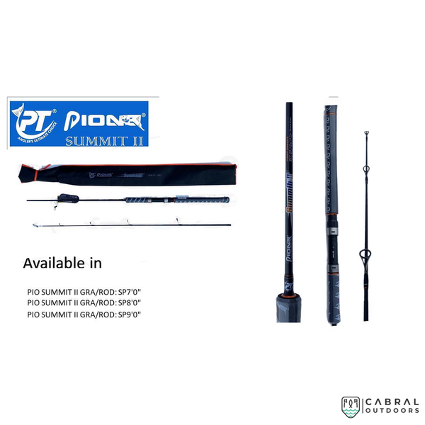 Pioneer Crossfire Ultralight 6.6ft Spinning Rod, Cabral Outdoors