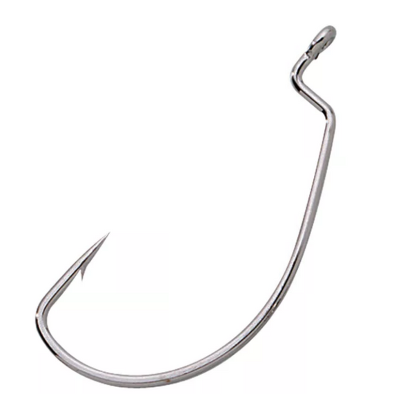 Mustad Ultra Point KVD Grip Pin 38101NP Soft Plastic Hook, Size: 2/0-5/0, 5Pcs, Cabral Outdoors