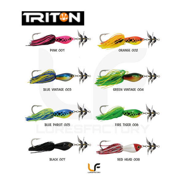 Triton Lotus Frog 5cm/10g, 1pcs/pkt, Cabral Outdoors