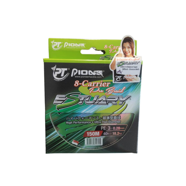 Pioneer Argonaut XG 8x Braid Fishing Line PE 3.0 300m 40lb/18.2kg