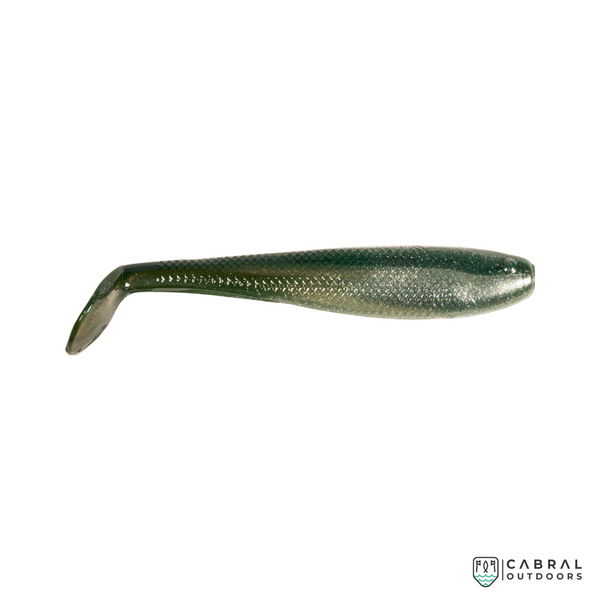 Z-Man HerculeZ Swimbait 5 - Pearl - 5/8 oz - Soft Plastic Paddle Tail