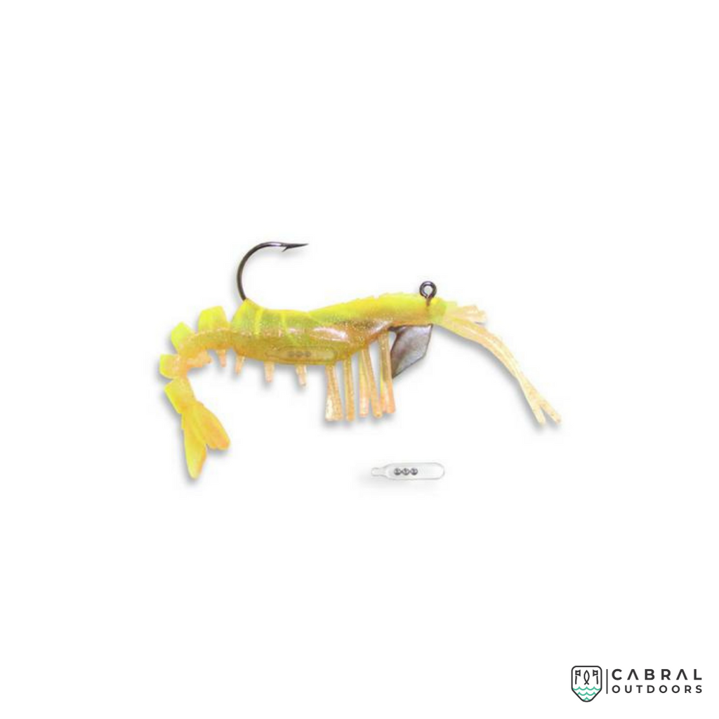 VUDU SHRIMP RATTLING SHRIMP 3.5 INCH 2 PER PACK GOLD EGRET LURES ...