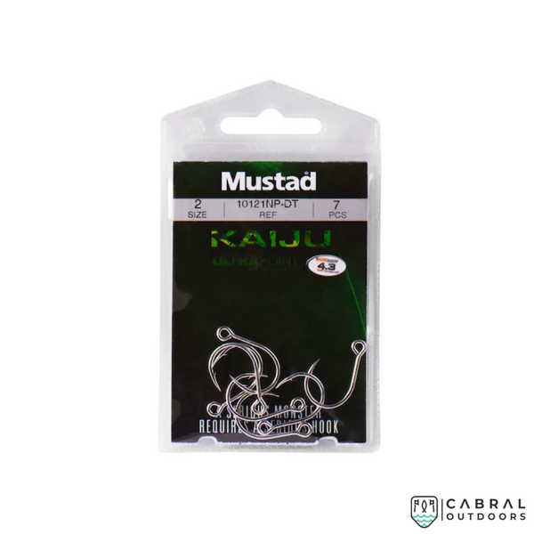 Mustad 10001SPBLN Chinu Forged Kirbed Hook, Cabral Outdoors