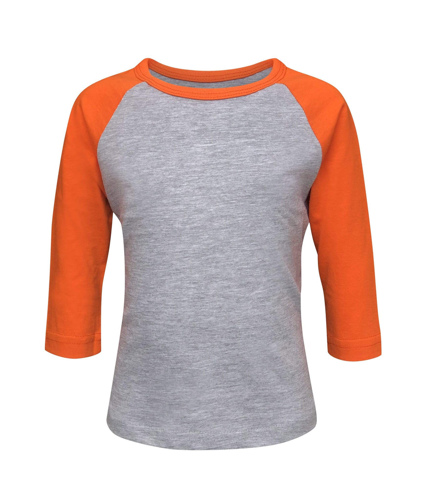 Baseball Polyester Raglan Tee - Gray Body – ILTEX Apparel