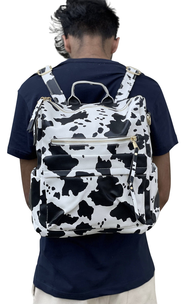Sunflower Black Cow Tassel Fringe Bag | ILTEX Apparel