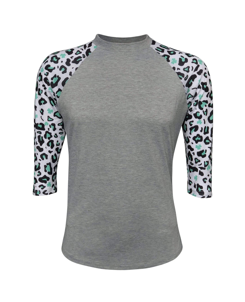 cheetah sleeve raglan