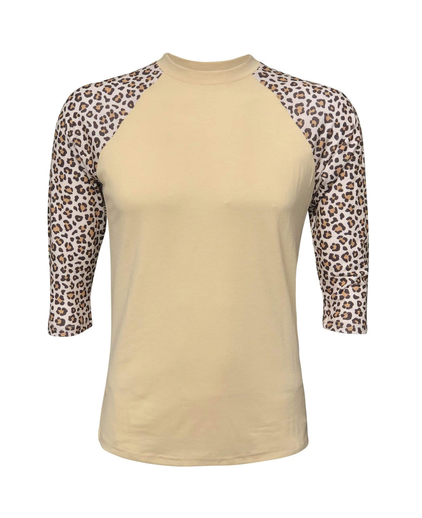 cheetah sleeve raglan