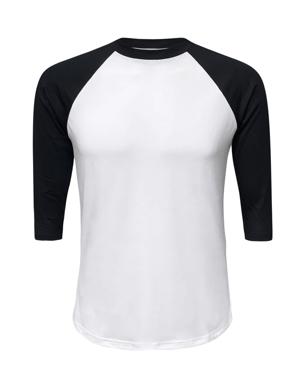 Polyester White Cotton-Feel Long Sleeve Tee – ILTEX Apparel