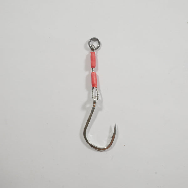 2-pack) DIY Assist Hook - 2X SS Hooks - 7/0, 8/0, and 9/0 - BUY MORE – All  About The Bait