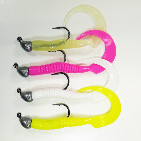 Yellowtail Snapper Weighted Circle Hook Jig - 4/0 Hook - 1/32 oz - 25 Pack