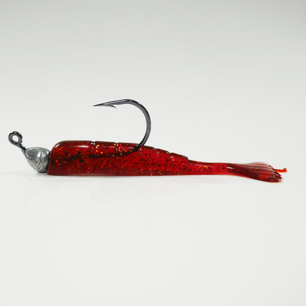 1/8 oz - 3/0 FISH HEAD JIGHEAD (qty 5) + AATB / Esky 3 Soft Plastic S –  All About The Bait