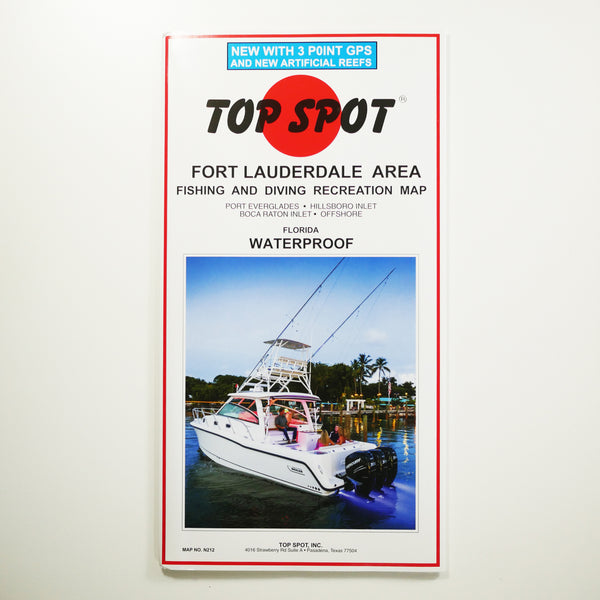 N207 - UPPER KEYS - Top Spot Fishing Maps - FREE SHIPPING – All About The  Bait