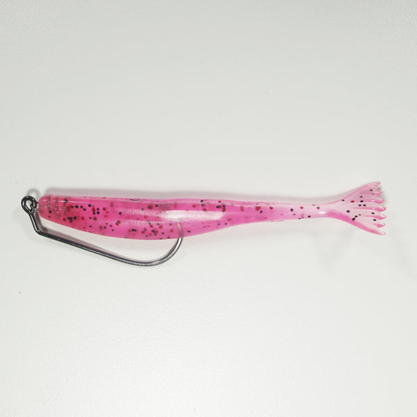 LiveTarget Lures Rigged Shrimp Soft Plastic, Pink
