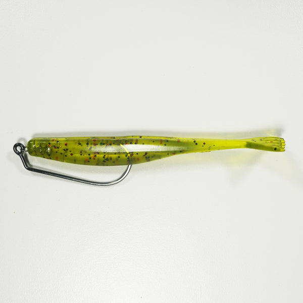 WEIGHTED HOOK RIGGING KIT (Qty 5) SHMINNOW (Shrimp/Minnow) 4 Soft Pla –  All About The Bait