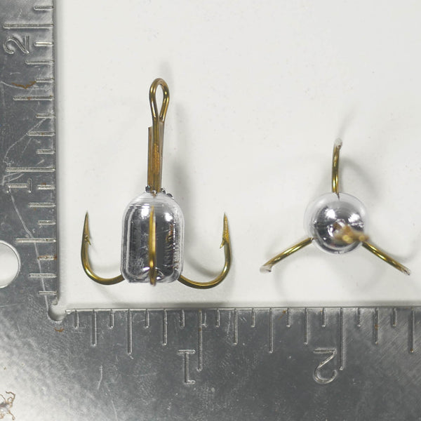 2/0 Inline Hooks for Treble Hook Replacement – All About The Bait