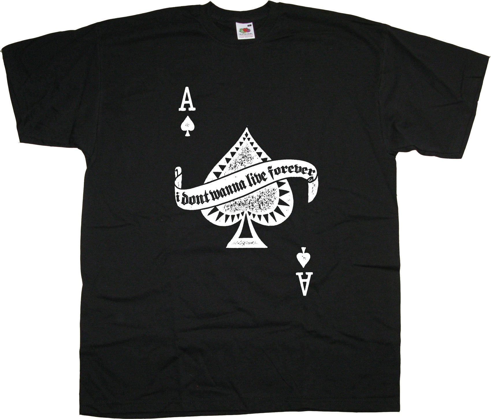 Ace Of Spades T shirt inspired by the Motorhead song | Classic Rock T ...