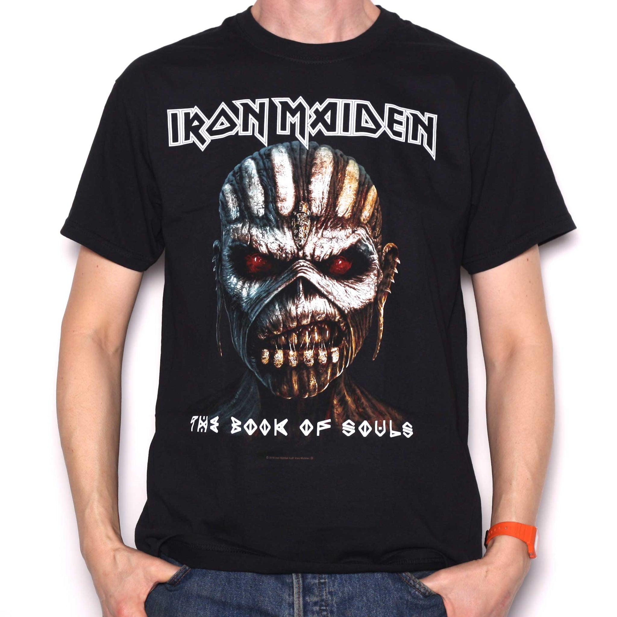 Iron Maiden T Shirt - Book Of Souls 100% Official | Heavy ...