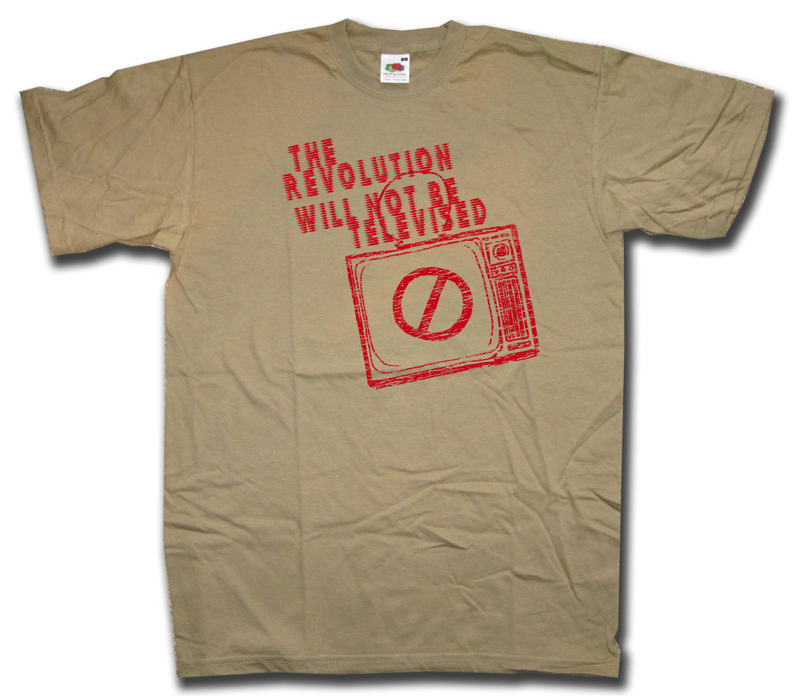 Gil Scott Heron T Shirt The Revolution Will Not Be Televised Funk T Shirts From Old Skool Hooligans