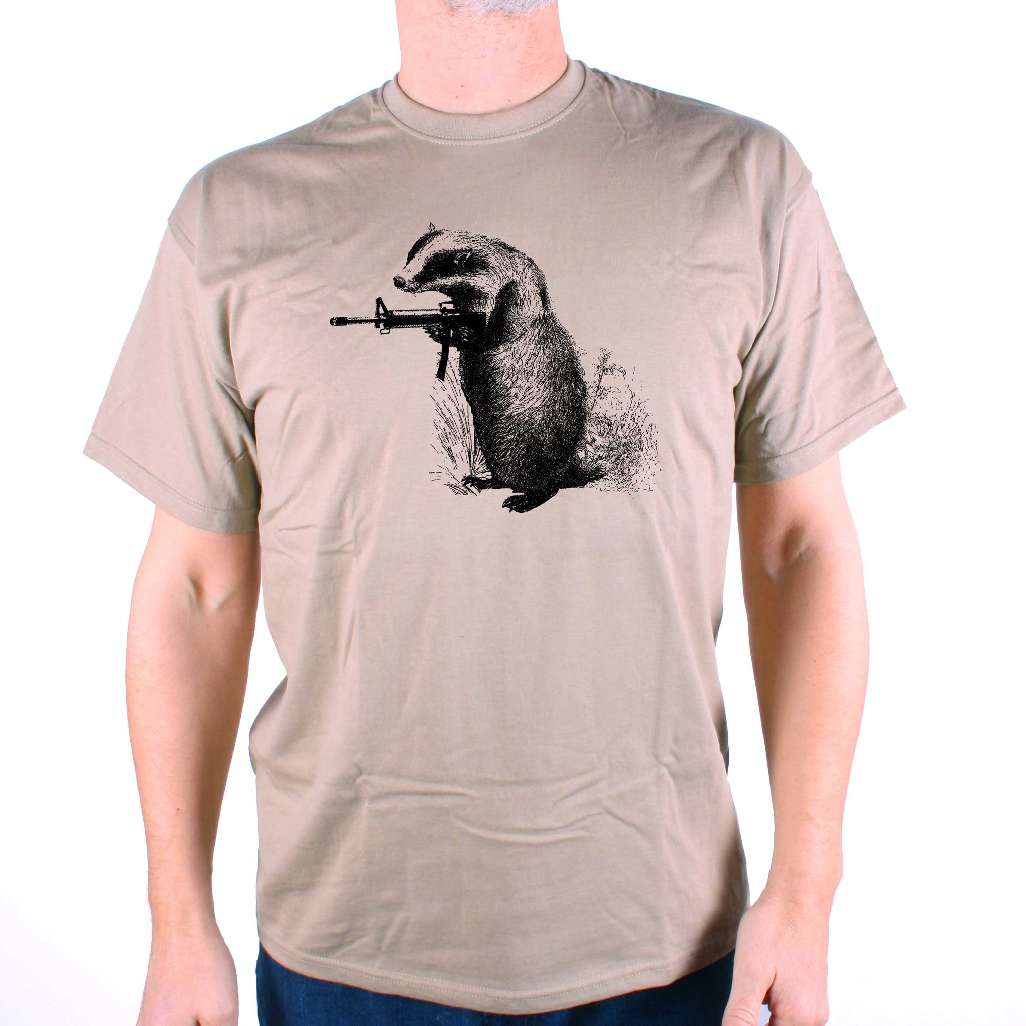 Badger Cull T Shirt - Badgers Fight Back