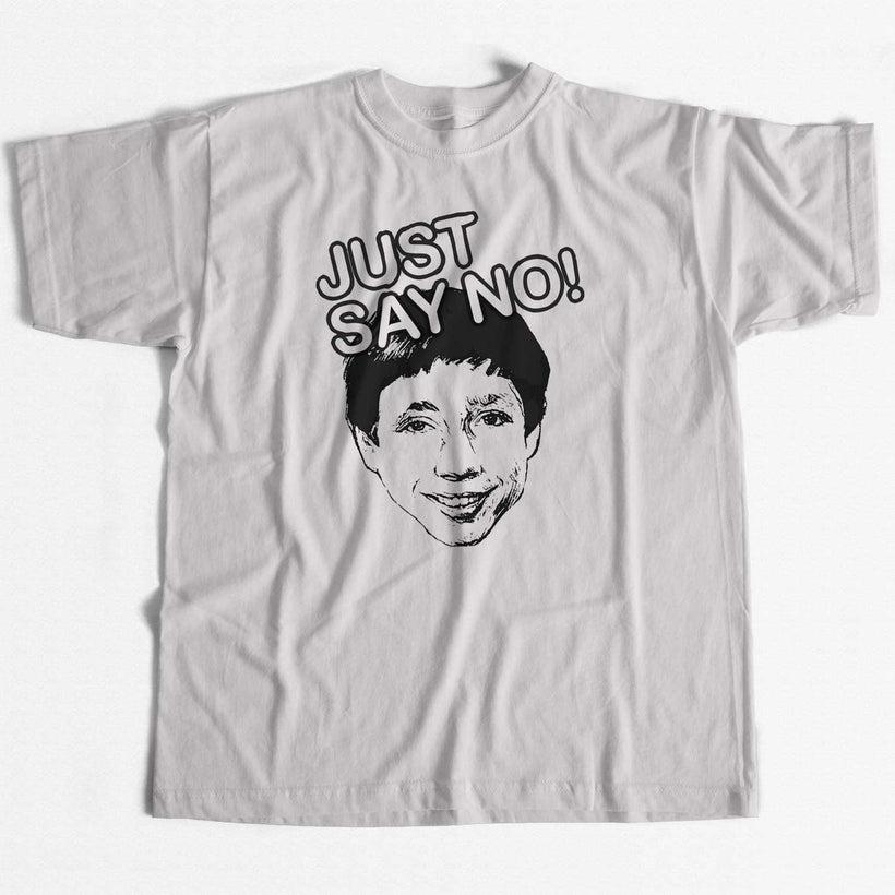 A Tribute To Grange Hill T Shirt - Zammo Just Say No Classic Kids TV