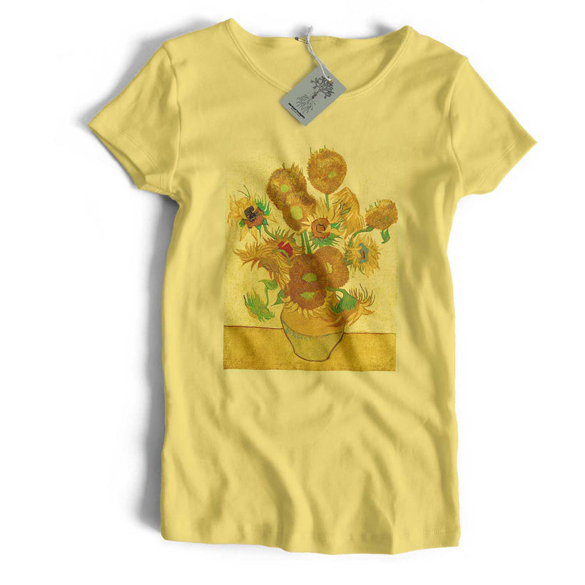 van gogh sunflower shirt
