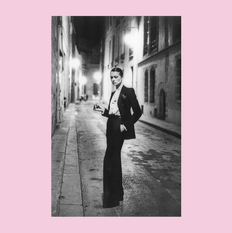 westcarolina_trousers histoire de la mode autonomisation Yves Saint Laurent Bianca Jagger