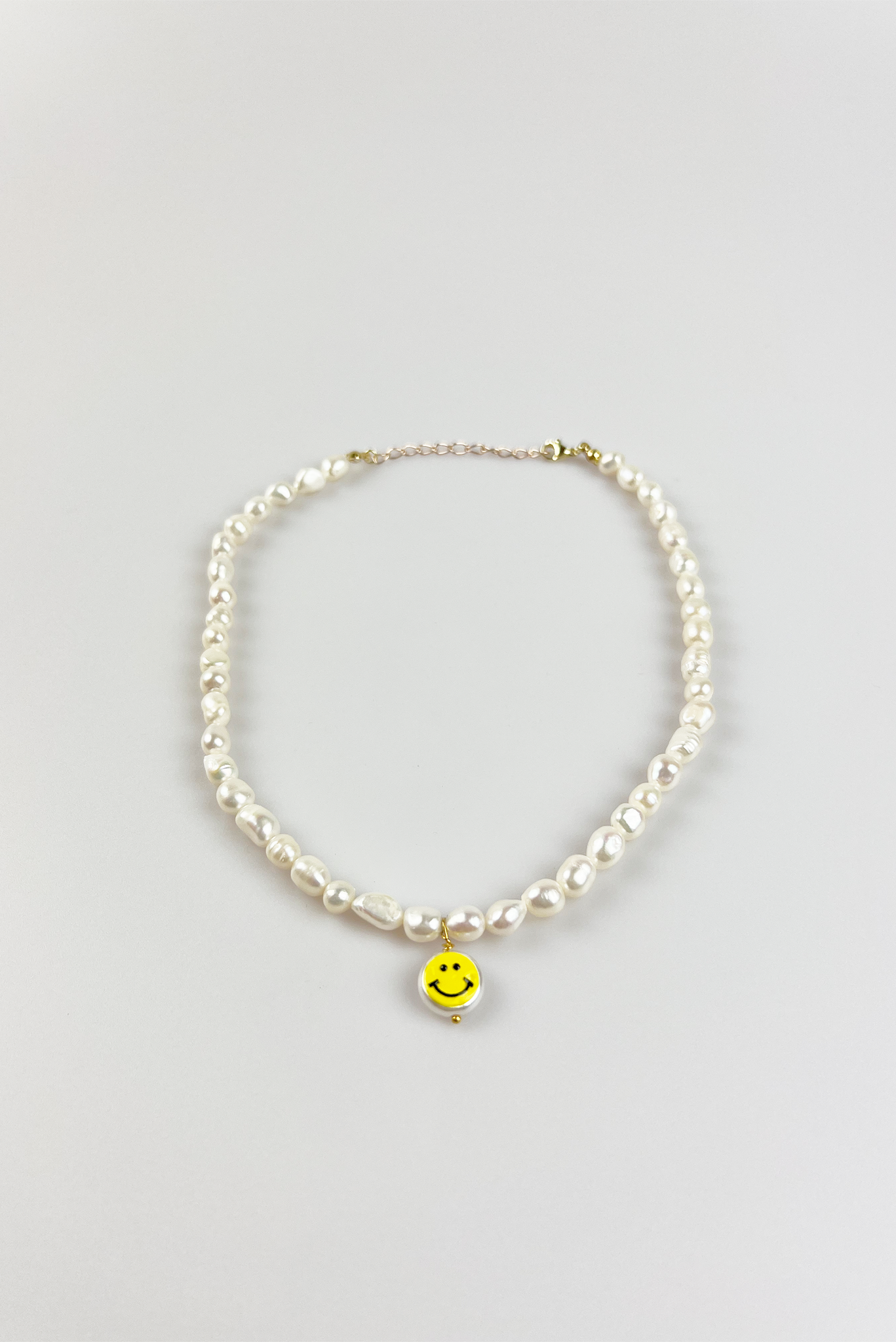 westcarolina freshwater pearl necklace smiley 