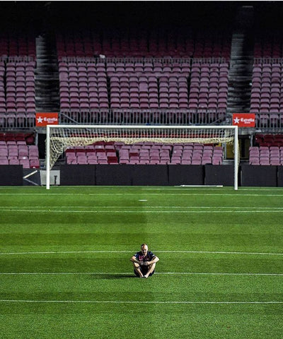 INIESTA TERMINANDO A CARREIRA DE BACRA