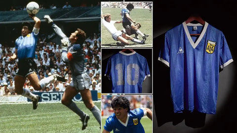 Maradona versus england jersey