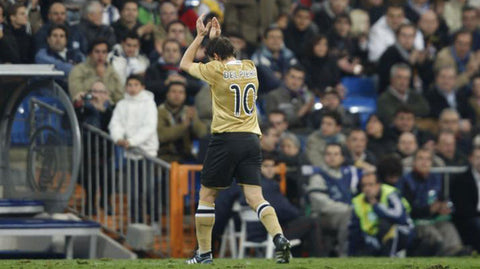 del piero a madrid standing ovation