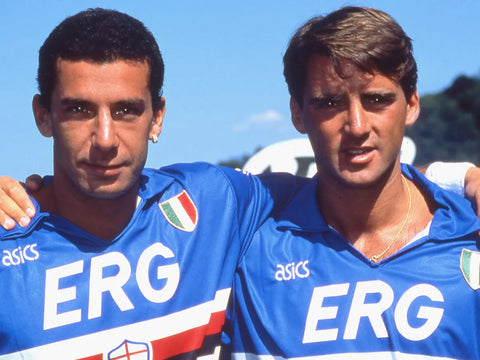 Gianluca Vialli y mancini