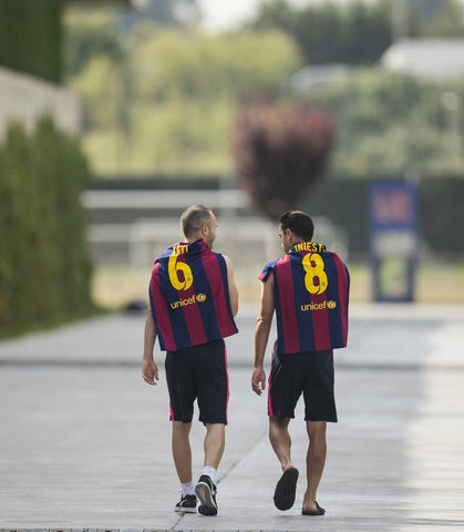 XAVI AND INIESTA