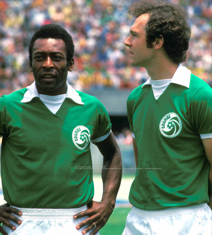 franz beckenbauer and pele cosmos