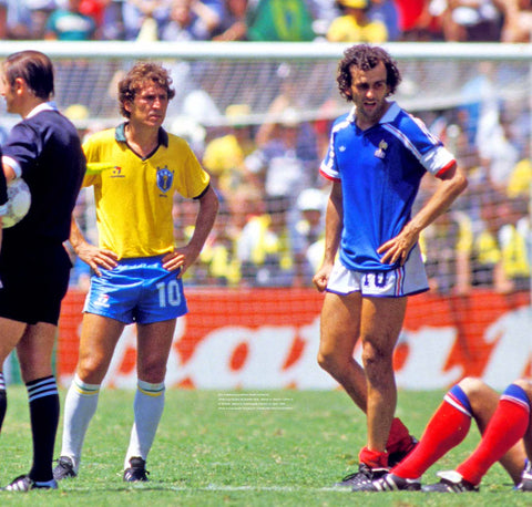 zico platini 1986