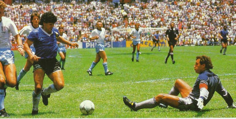 Maradona versus england